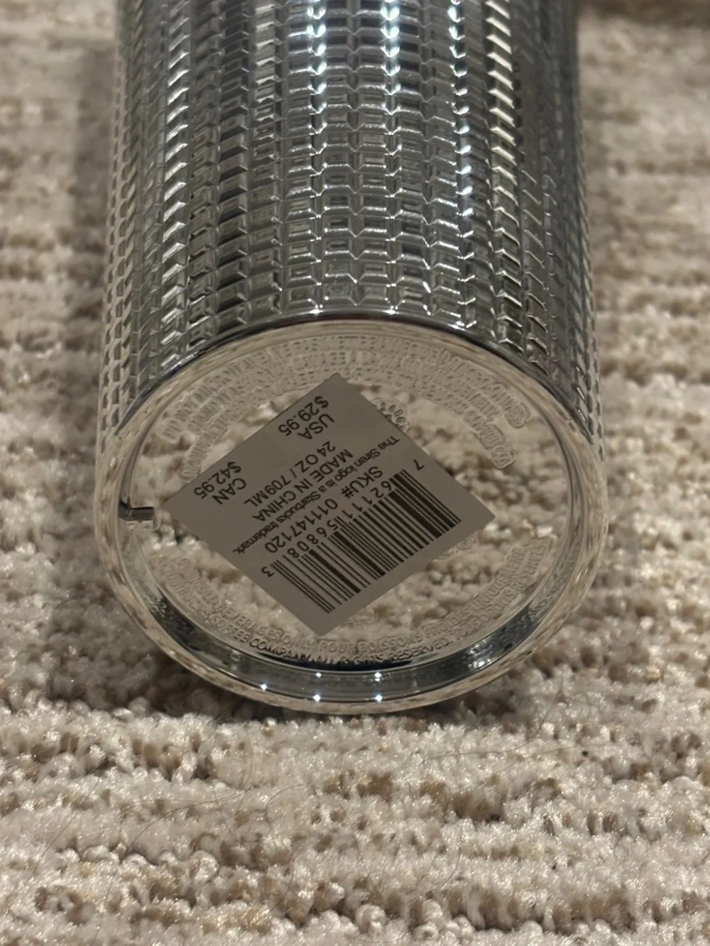 Starbucks Disco Ball Style Mirrored 24oz Tumbler - Brand New - Picture 5 of 6
